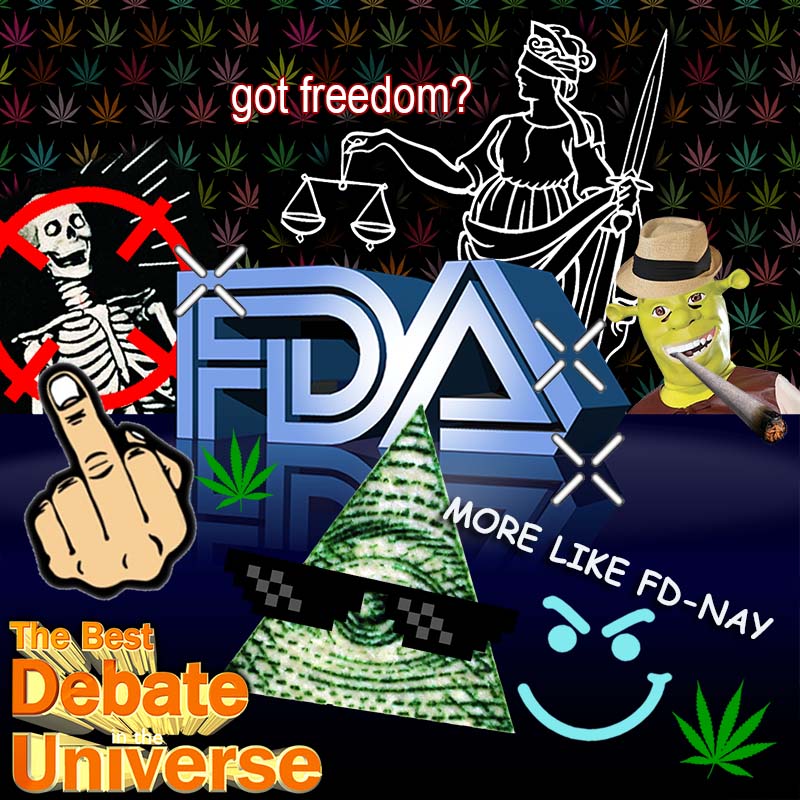 Episode #16 - FDA debate, Wayland McQueen, Rucka, Walmart Heist, Lemonade Stand Theft, Found Cocain episode artwork