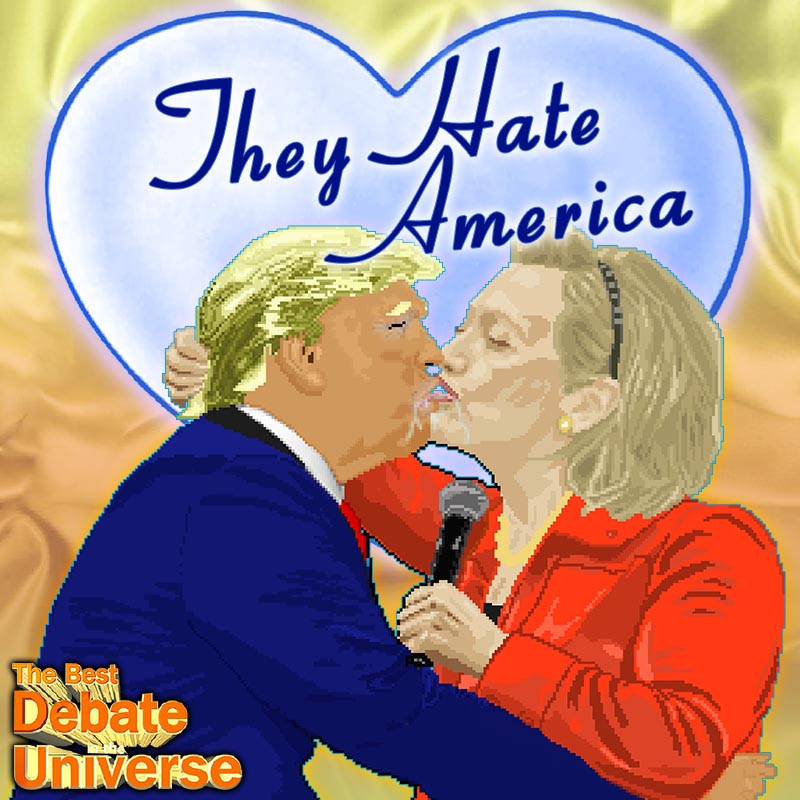 Episode #23 - Jesse P-S, Rucka, The one and only Hillary Trump debate, Gov Gary Johnson, Starbucks Cop, Regressive Party, Mom block episode artwork