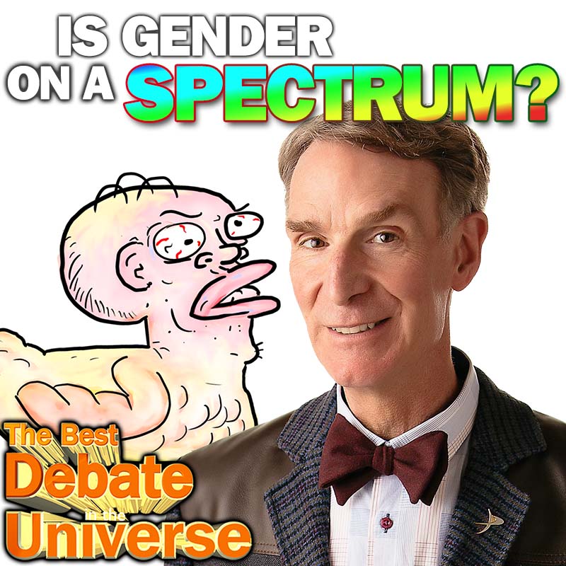 Episode #48 - Is gender a spectrum? Mischa Pollack, Rucka, Mikey Bolts, Bill Nye Science Cuck, Cruise Ship episode artwork