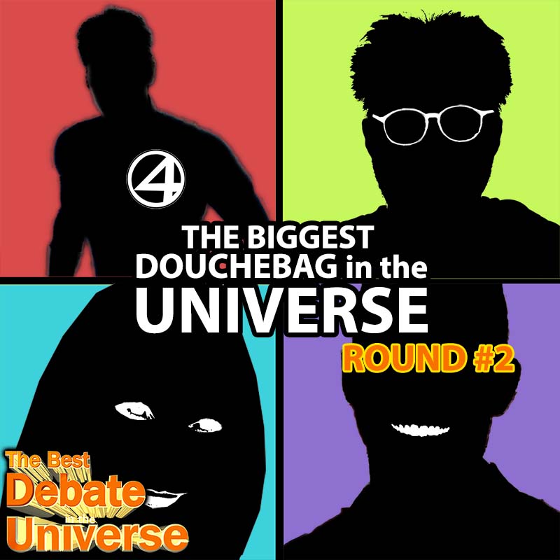 Episode #50 - The biggest douchebag in the universe #2, Marc Andreyko, Rucka, Mikey, Miles Tiller, Kevin Smith, Gwyneth Paltrow, Rick Brattin, Literally Hitler episode artwork