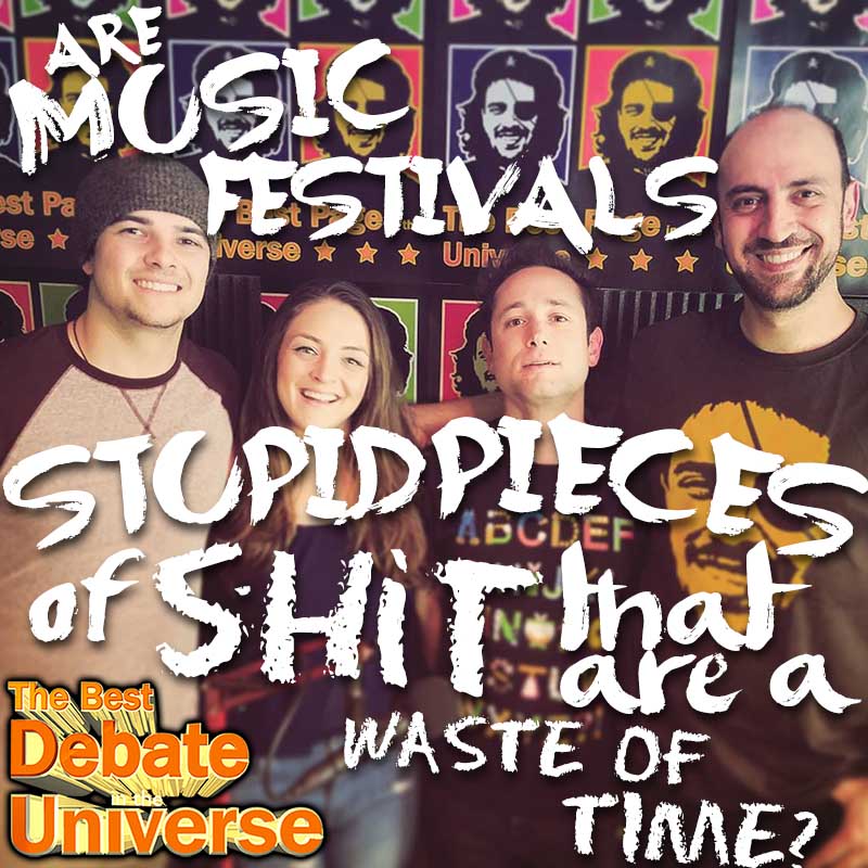 Episode #53 - Are music festivals stupid? Caitlin Hal, Rucka, Mikey Bolts, Wasp Cream, Deadly Kites