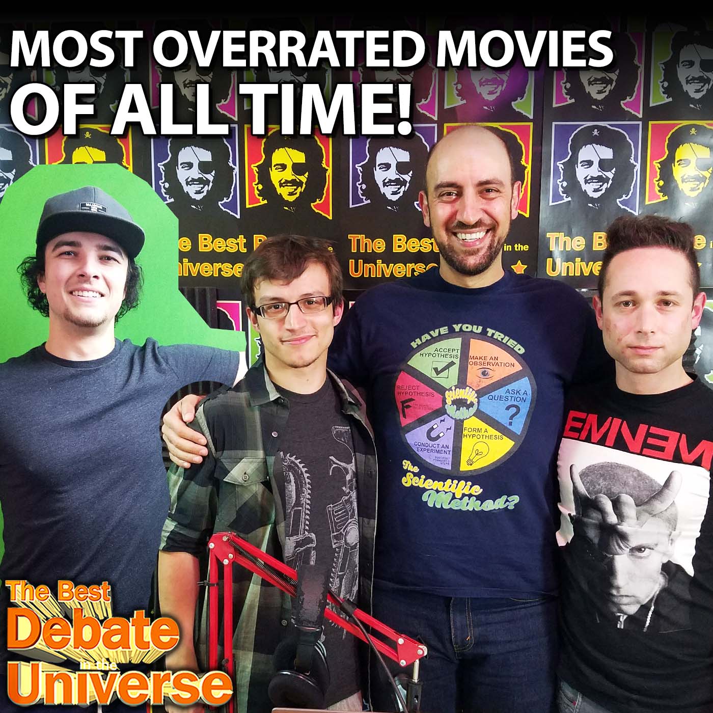 Episode #72 - Most overrated movies of all time, Chris Ray Gun, Rucka, Mikey Bolts, Crab Nuts, Twitter prison